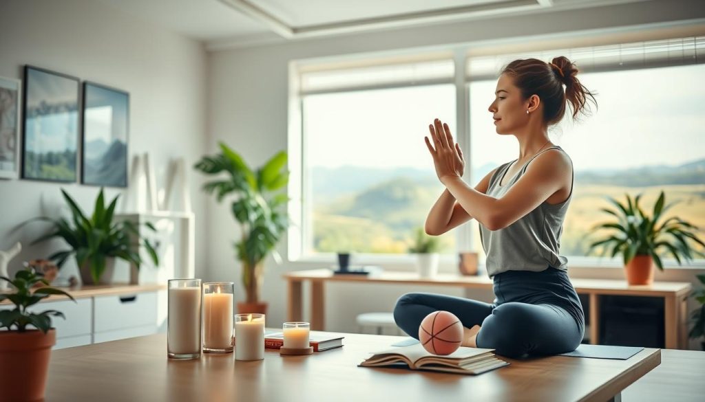 Stress management techniques for acne and pigmentation