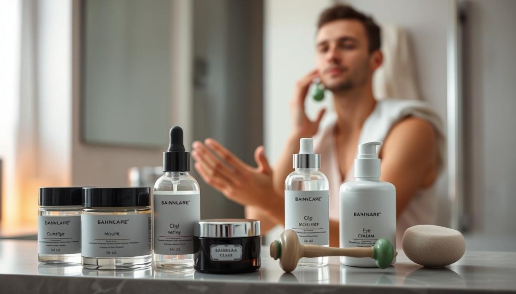 men’s skincare routine
